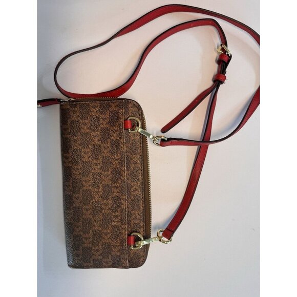 Karl Lagerfeld Paris Continental Wallet & Crossbody Purse Eiffel Tower Heart - Picture 2 of 10